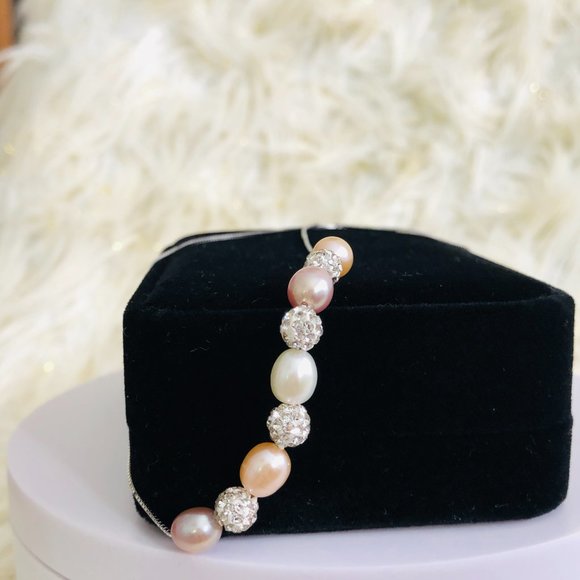 Genuine Freshwater Rice Pearl Necklace - Picture 2 of 14